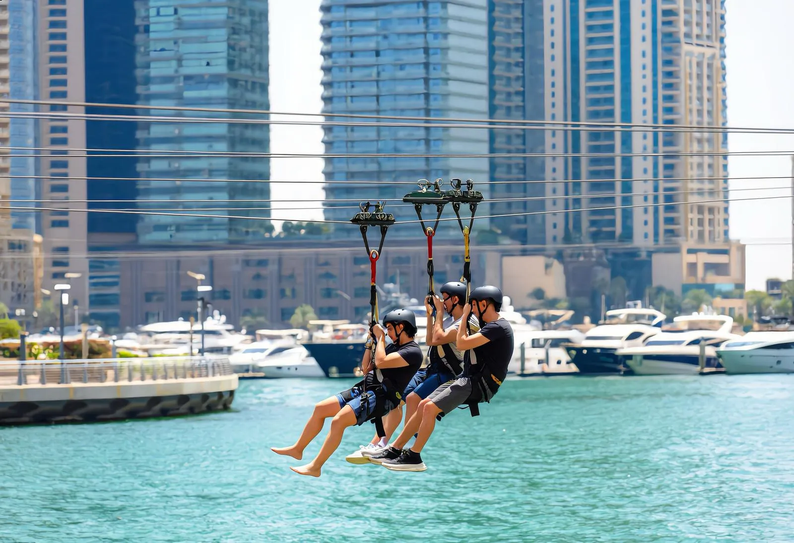 XLine Dubai Marina Zip Line Biletleri ile Fotoğraf & Videolar - Image 2