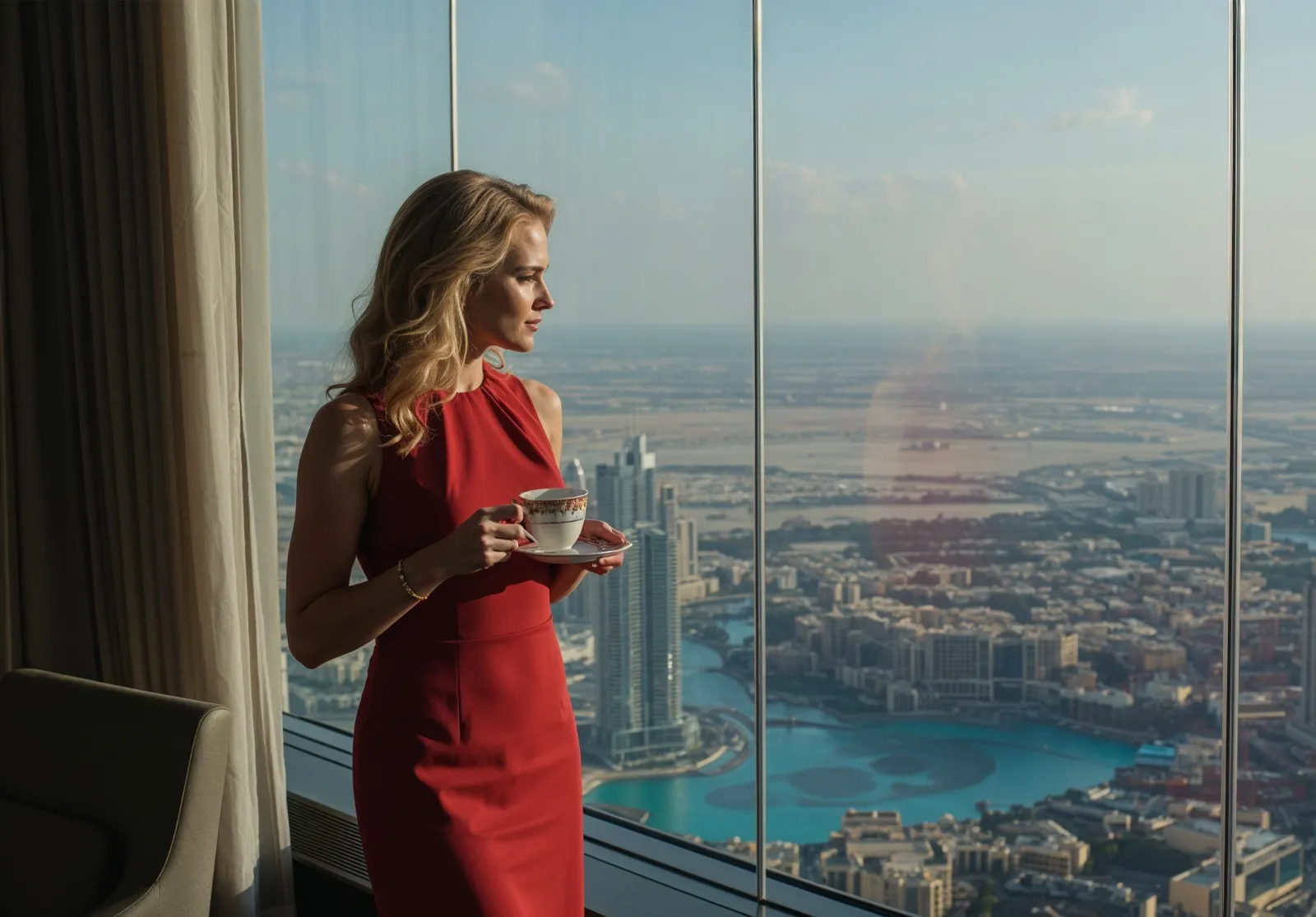 Burj Khalifa, At The Top Platinum - The Lounge