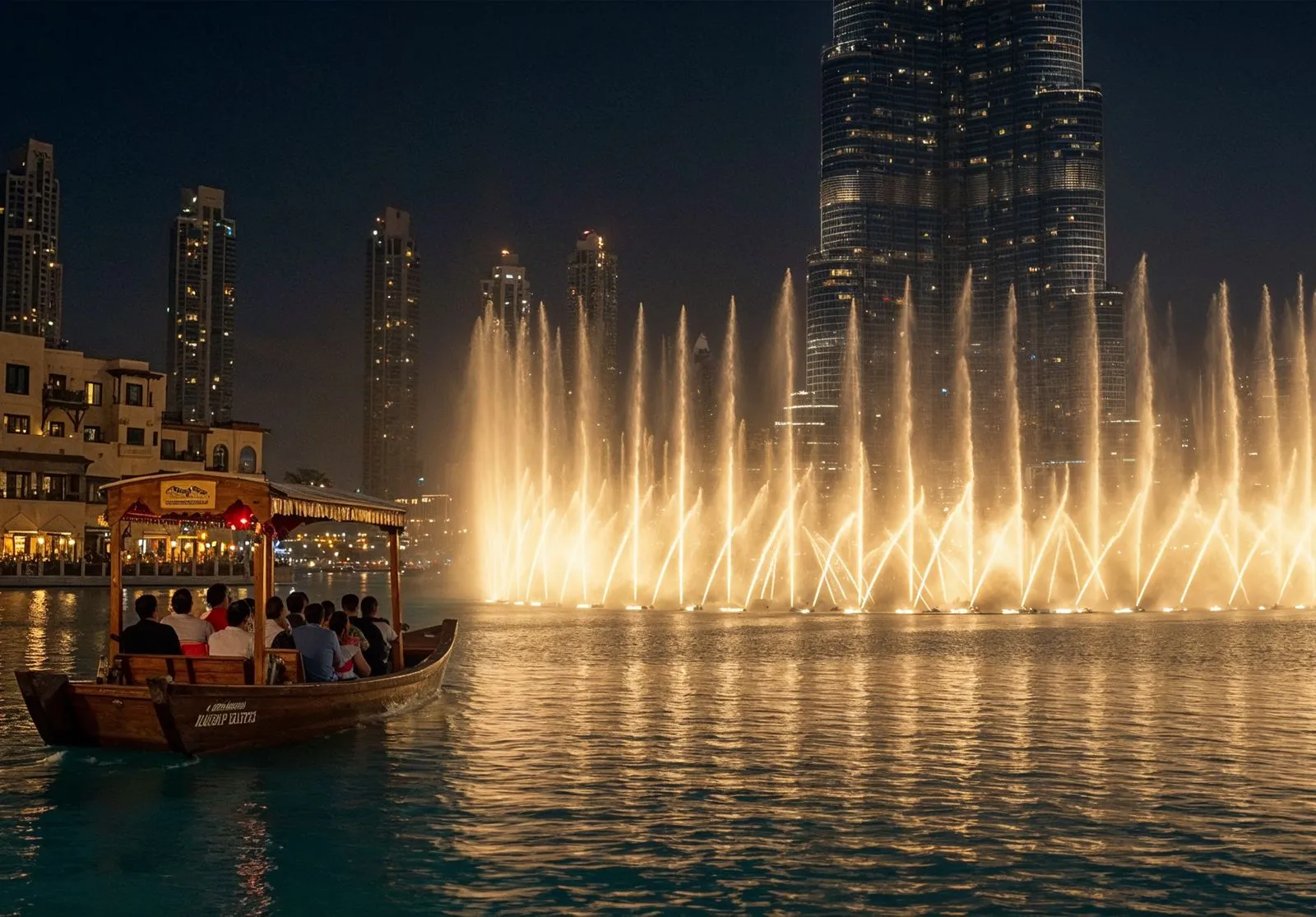 Dubai Fountain Lake Ride - Image 3