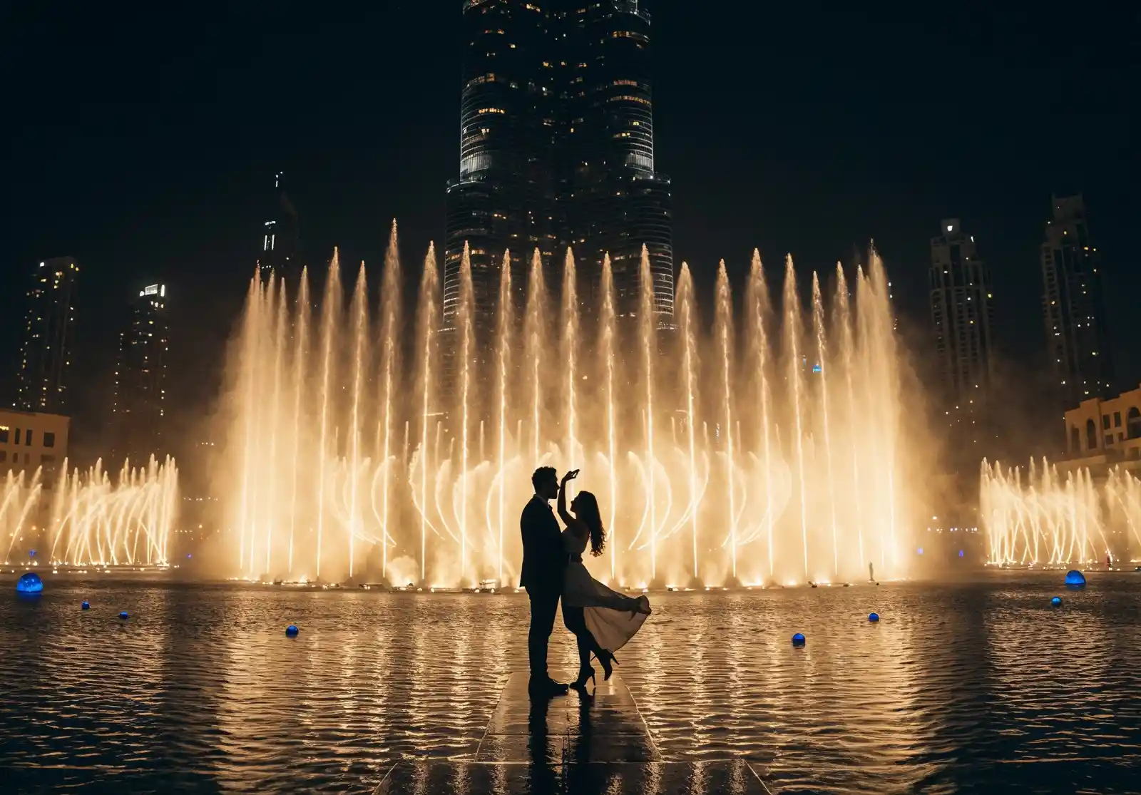 Dubai Fountain Walk Bridge