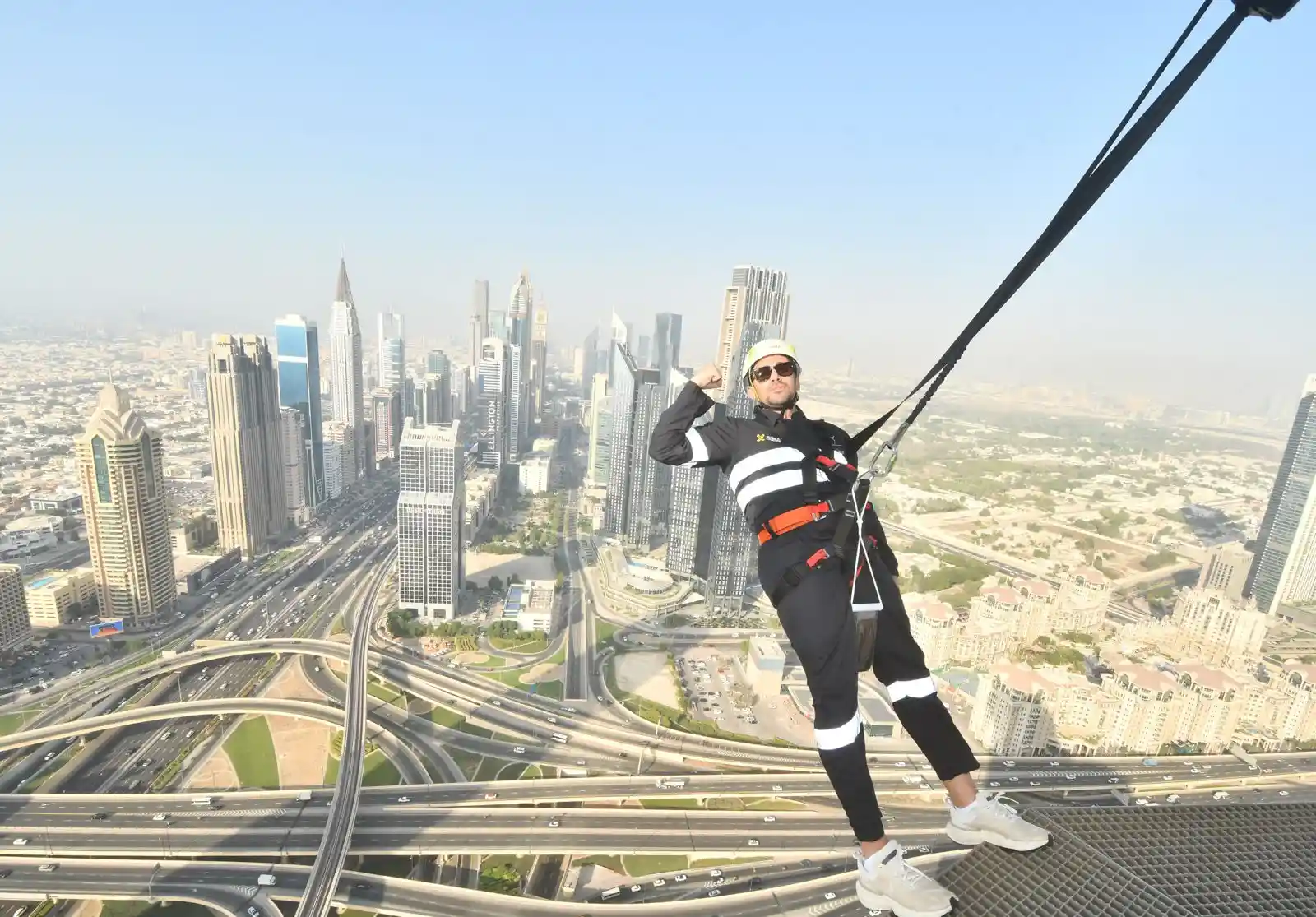 Dubai Sky Views Observatory: Thrill-Seeking Adventure with Glass Slide and Edge Walk