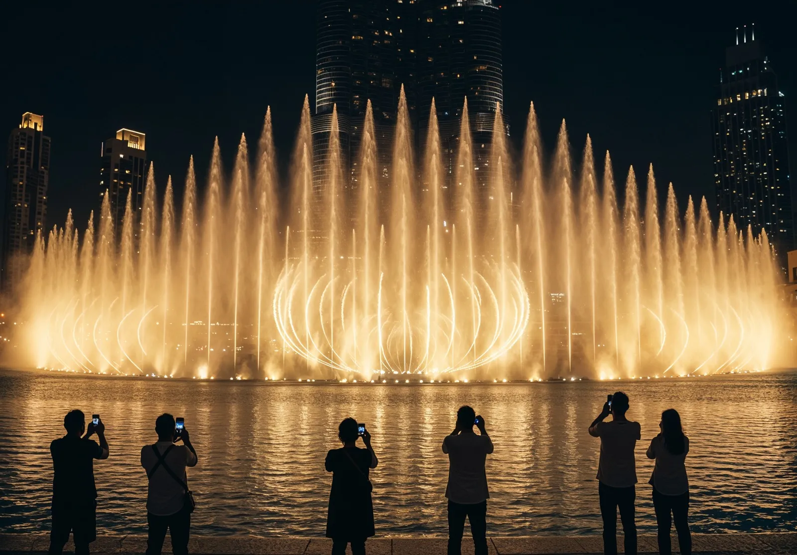 Dubai Fountain Walk Bridge