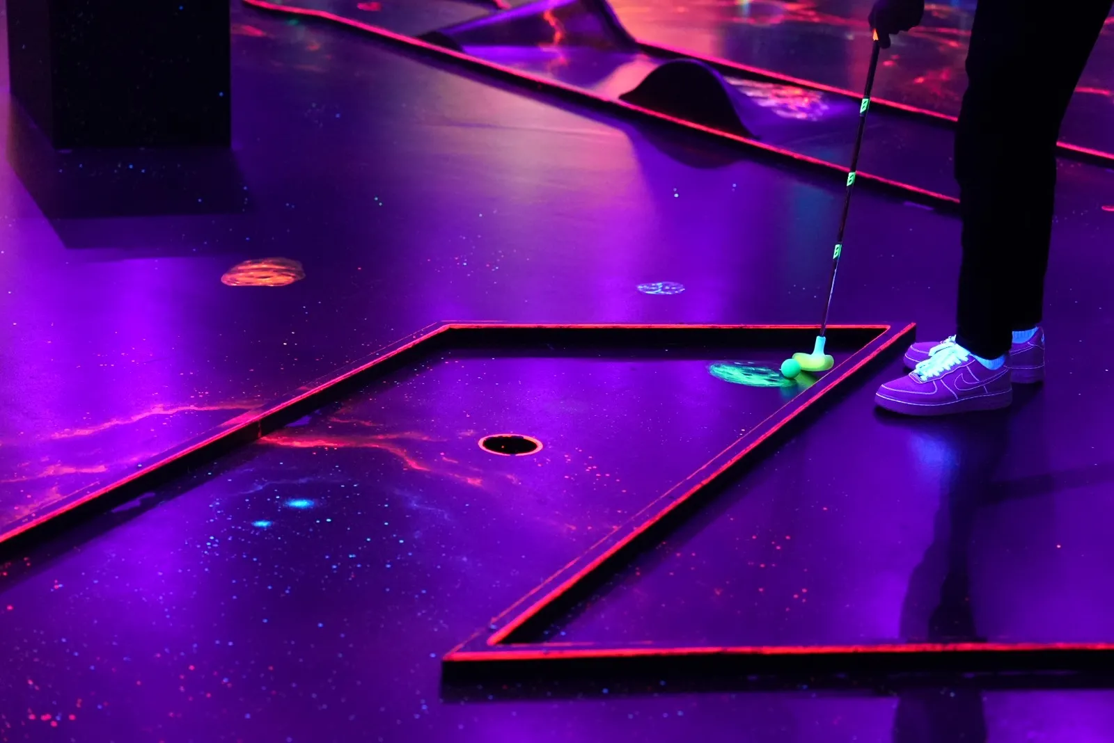 3D Blacklight Minigolf Dubai