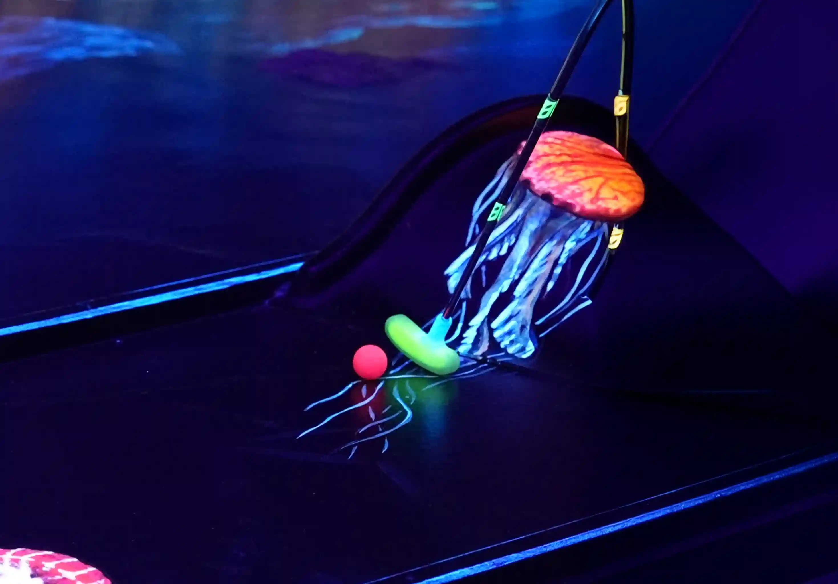 3D Blacklight Minigolf Dubai