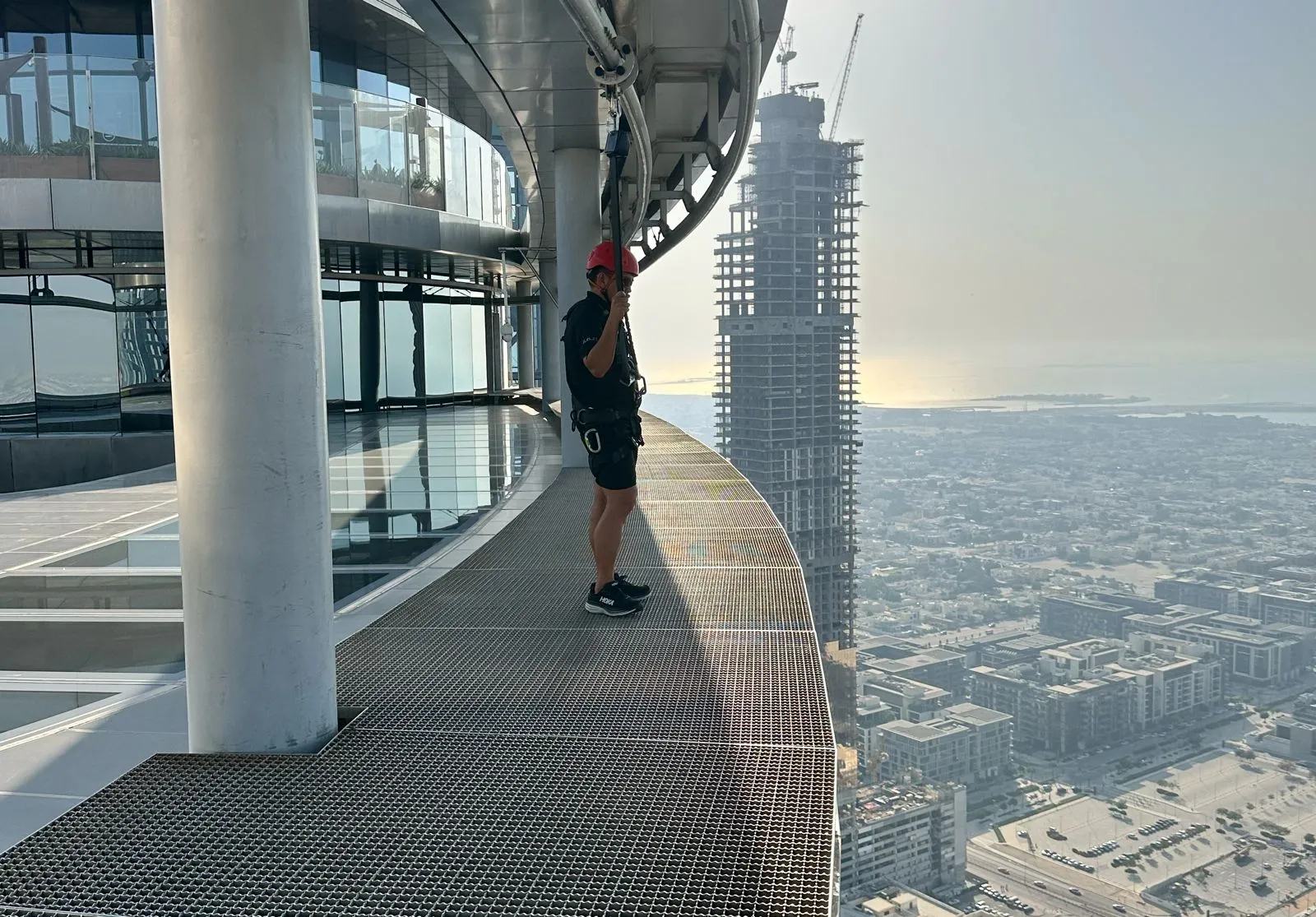 Dubai Sky Views Observatory: Thrill-Seeking Adventure with Glass Slide and Edge Walk