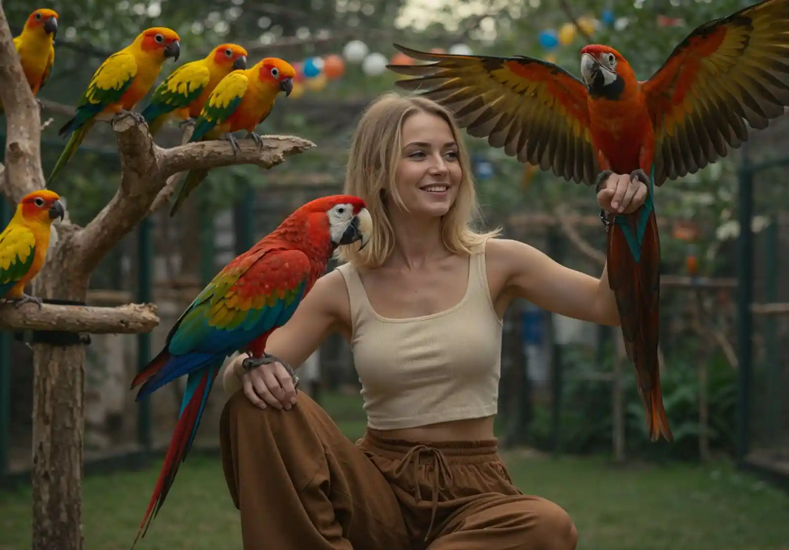 Creek Park Exotic Bird Show