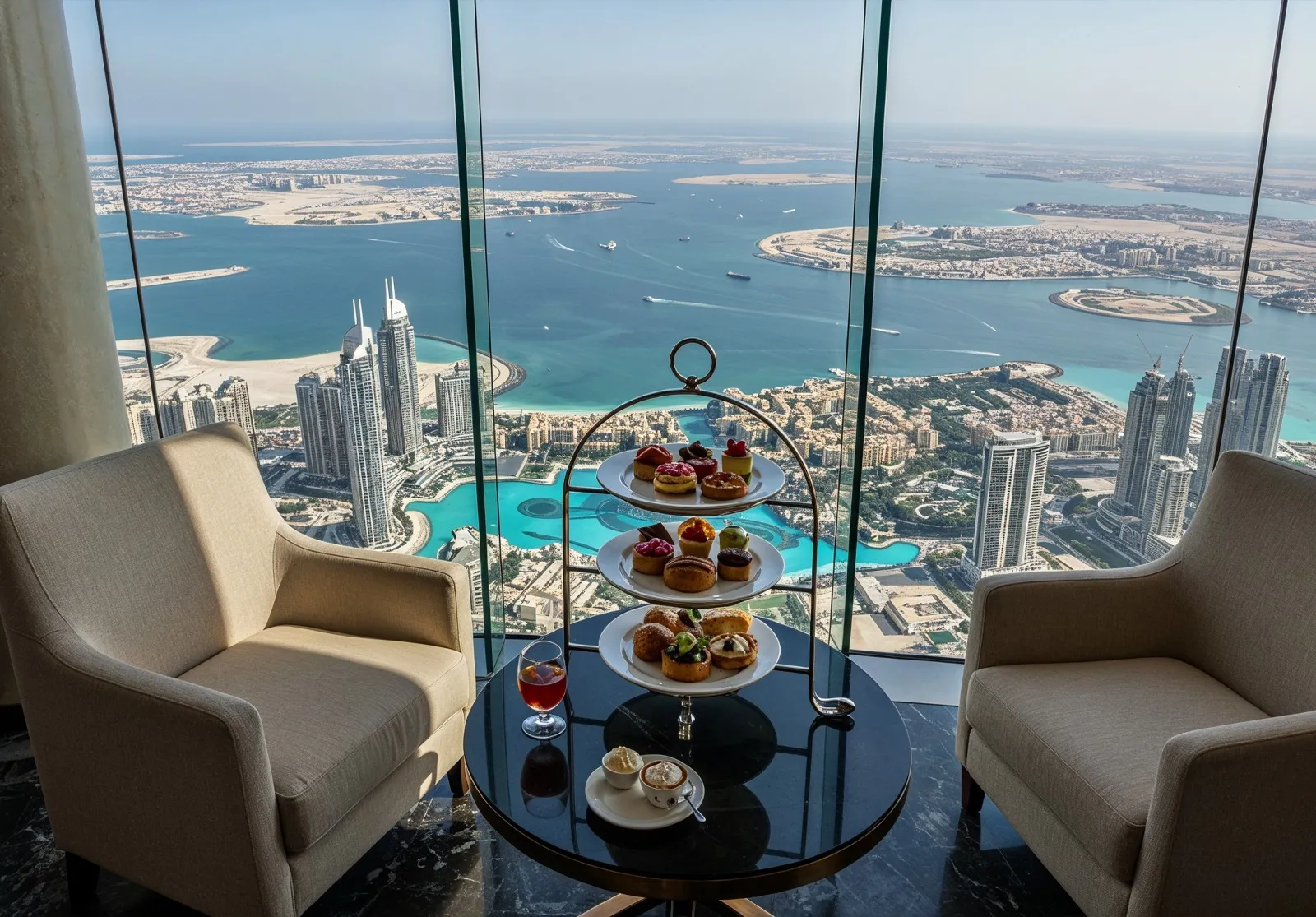 Burj Khalifa, At The Top Platinum - The Lounge