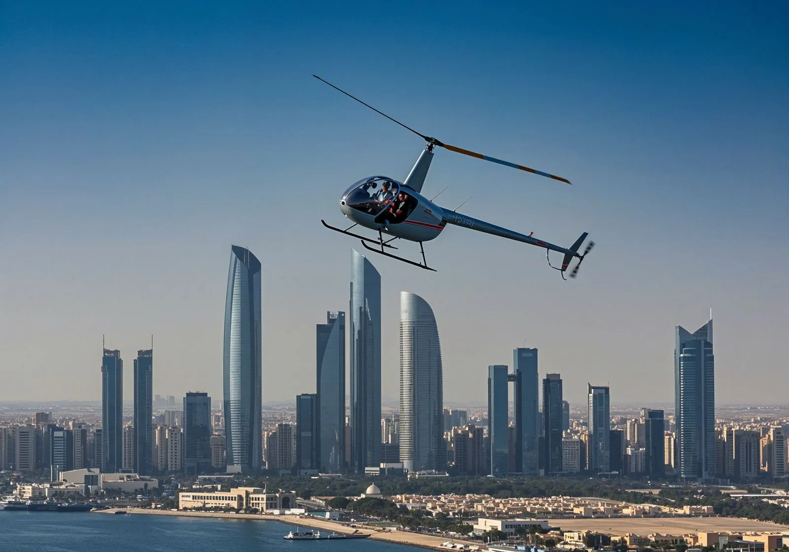 Abu Dhabi Helicopter Tour