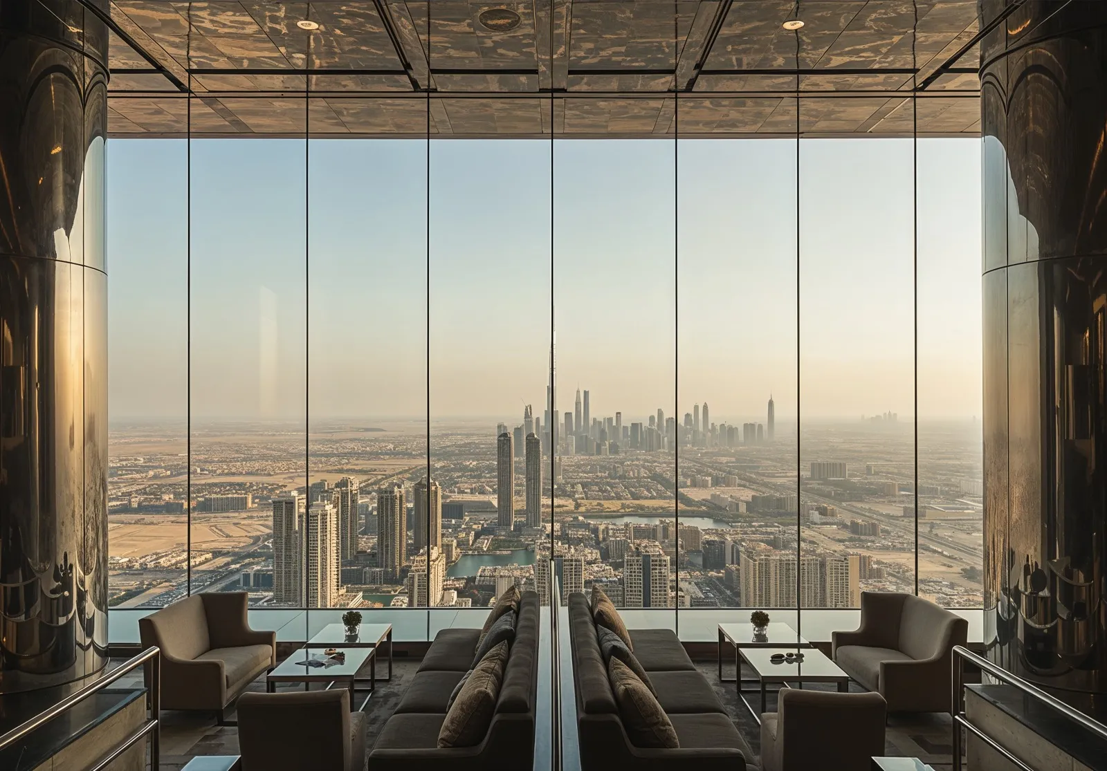 Burj Khalifa, At The Top Platinum - The Lounge