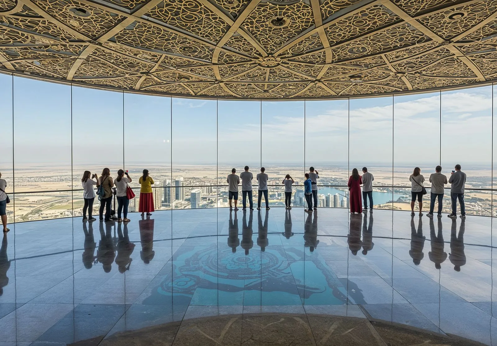Burj Khalifa At The Top, Sky Level 124,125 and 148