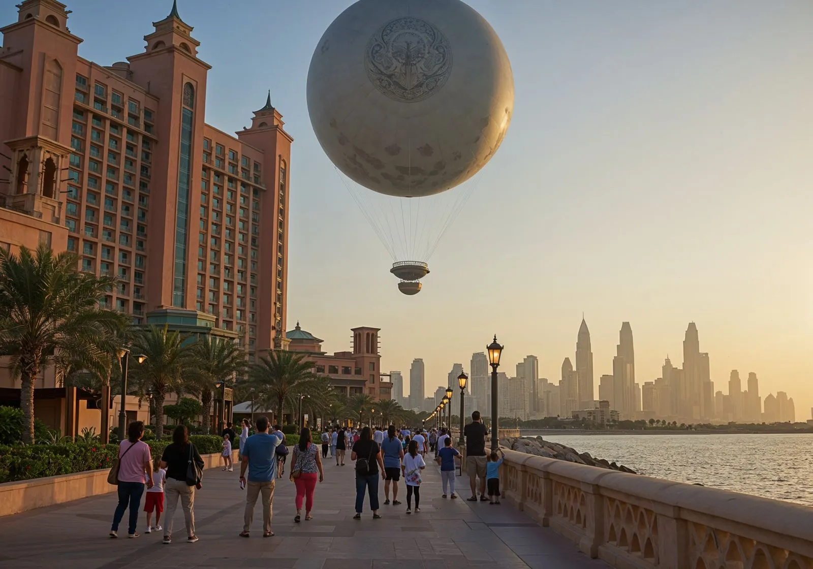 The Dubai Balloon at Atlantis