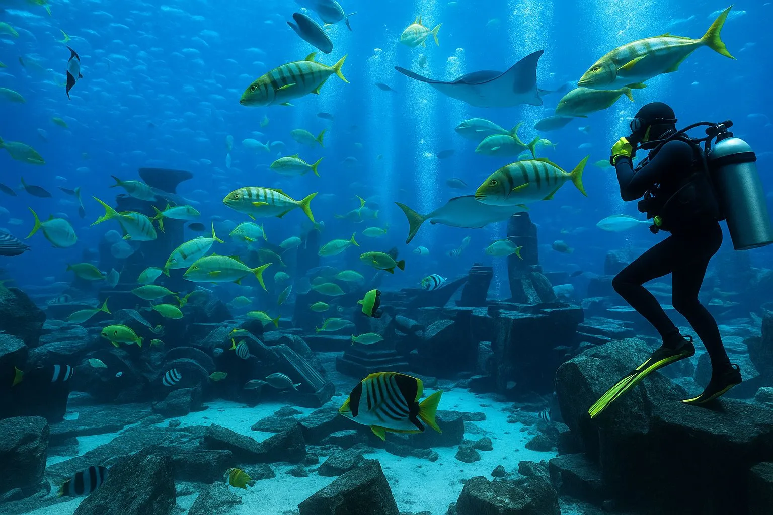 Deep Dive Dubai Snorkeling Experience