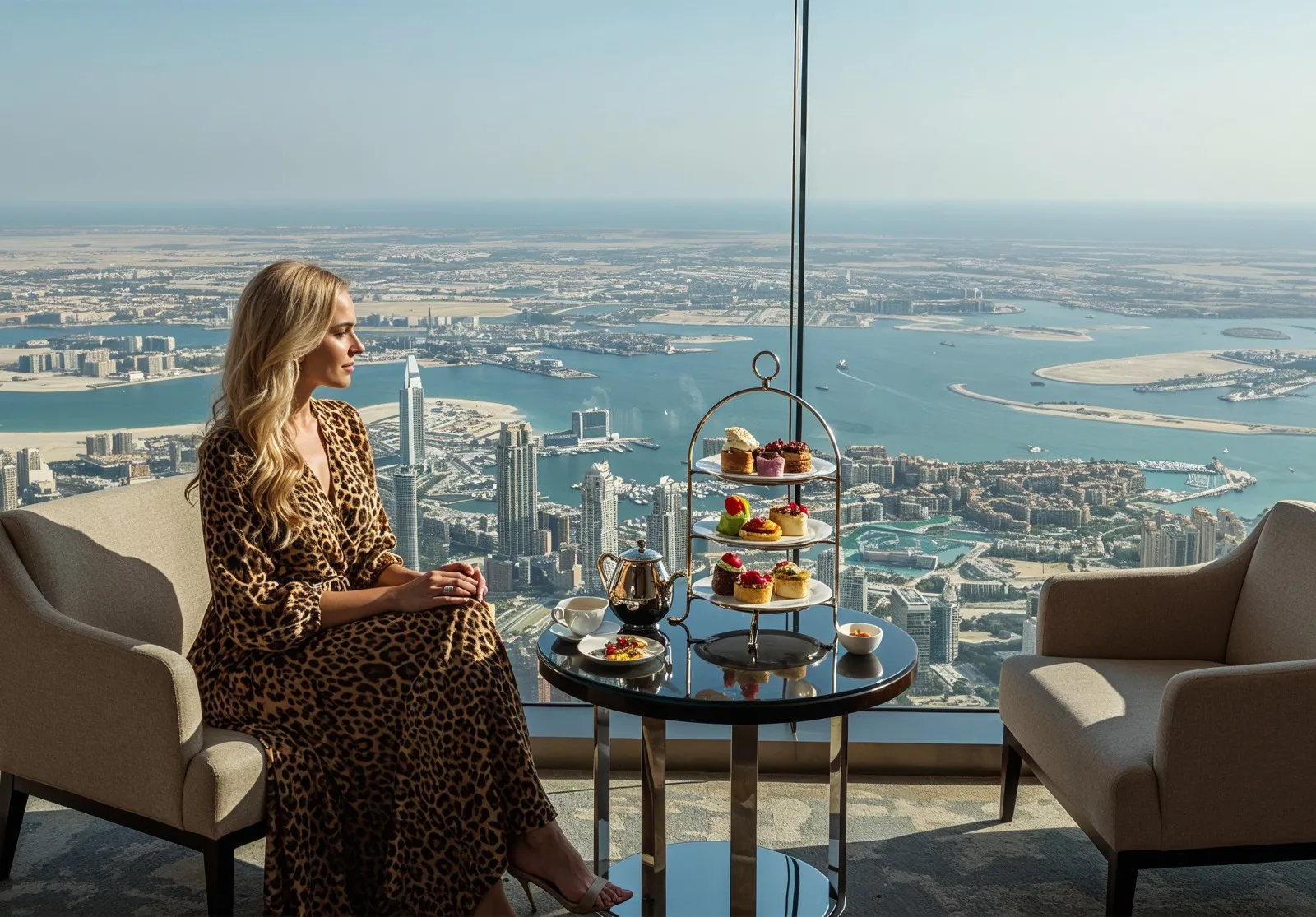 Burj Khalifa, At The Top Platinum - The Lounge