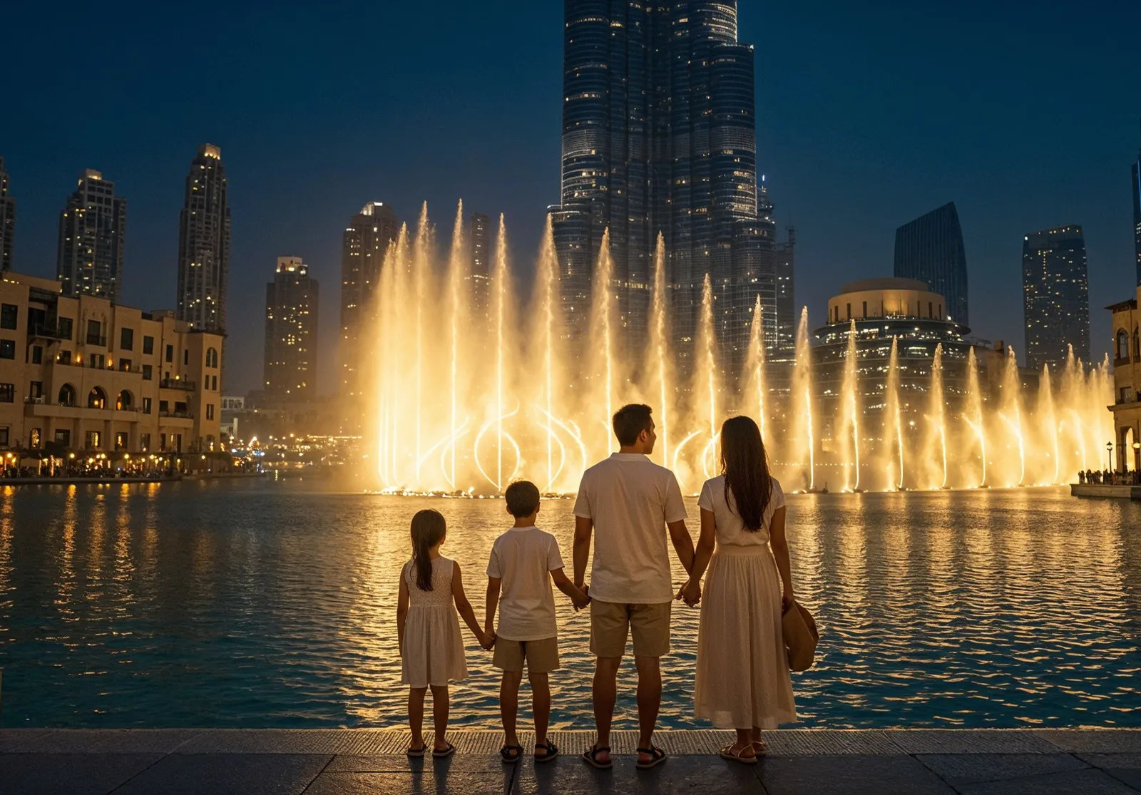 Dubai Fountain Walk Bridge