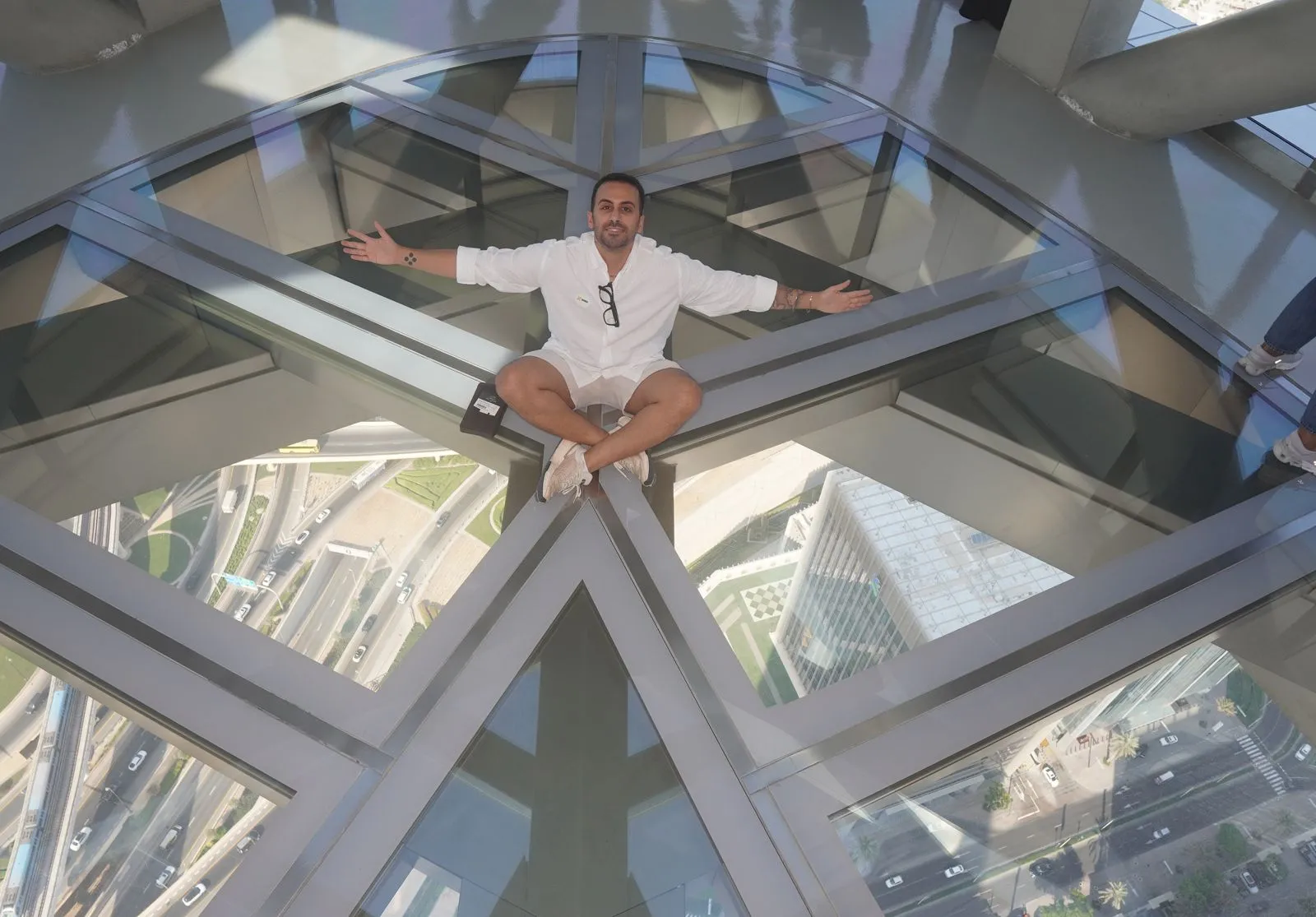 Dubai Sky Views Observatory: Thrill-Seeking Adventure with Glass Slide and Edge Walk