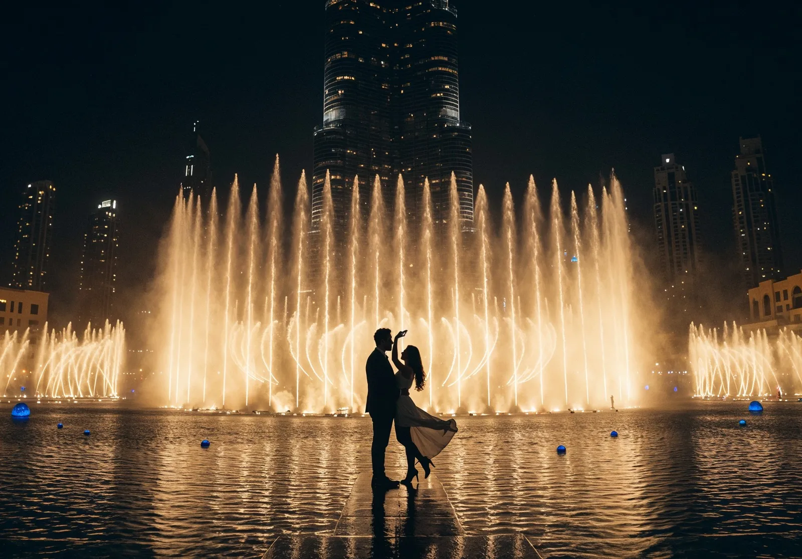 Dubai Fountain Walk Bridge