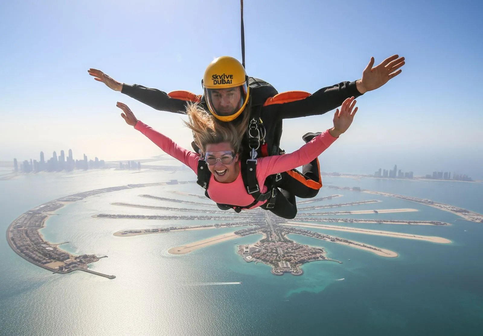 Skydive Dubai: Experience Tandem Skydiving at The Palm Drop Zone