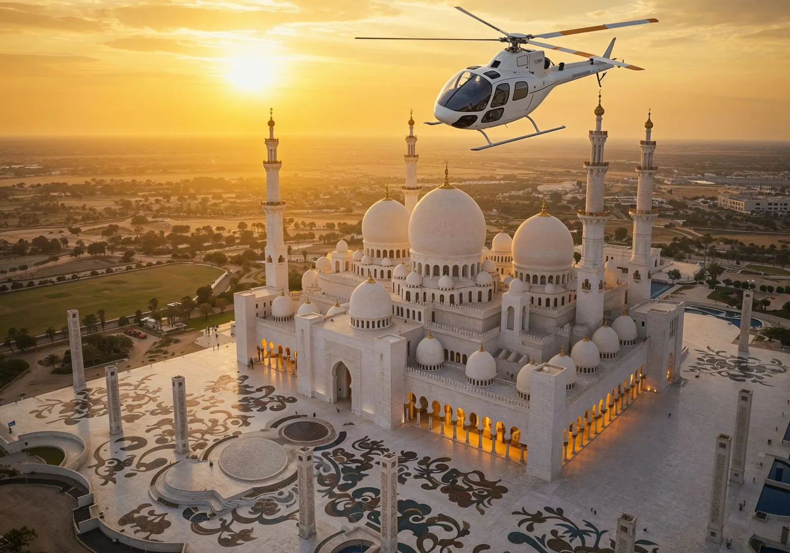 Abu Dhabi Helicopter Tour