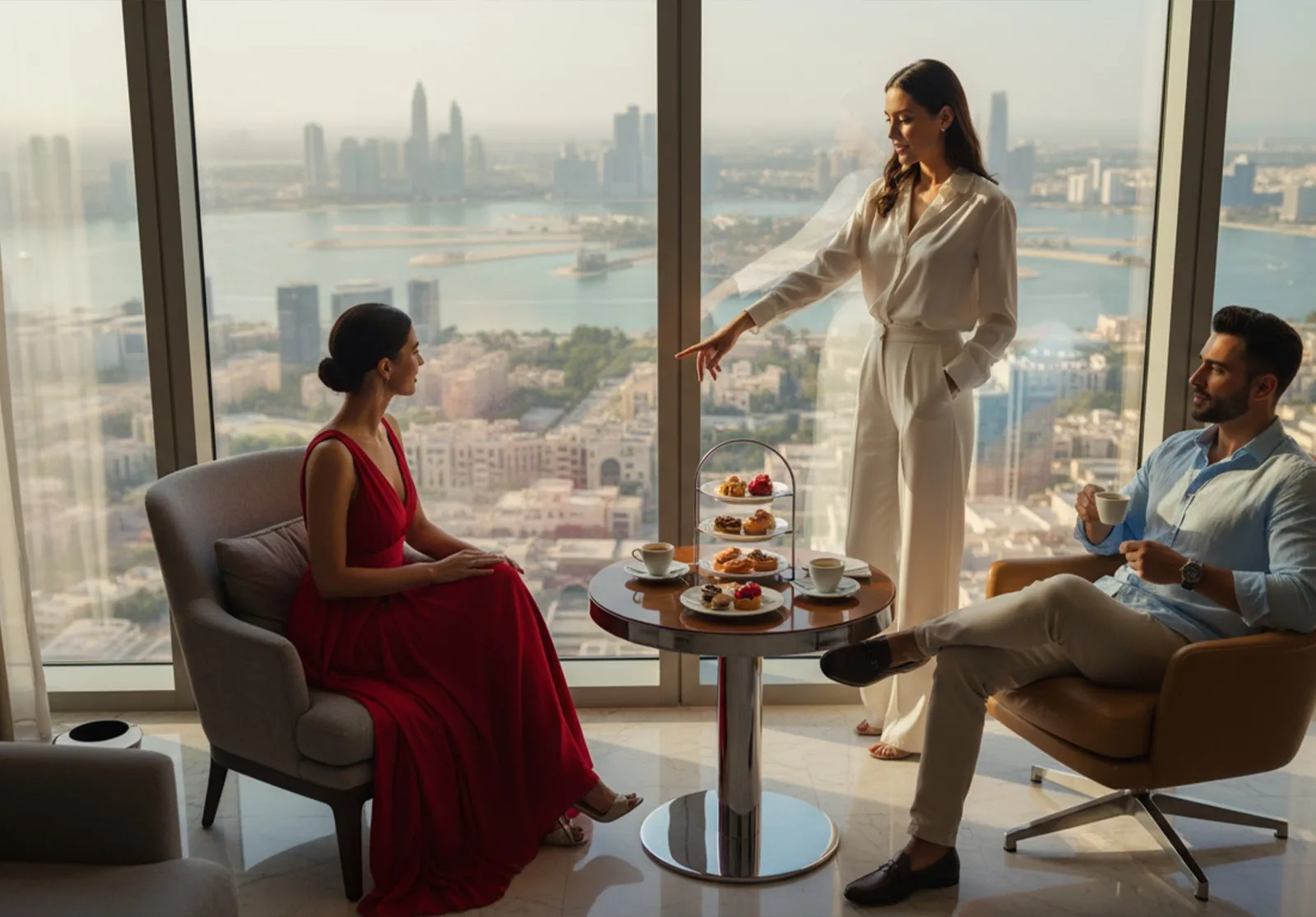 Burj Khalifa, At The Top Platinum - The Lounge